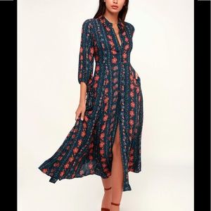 Lulu’s boho dress - worn once